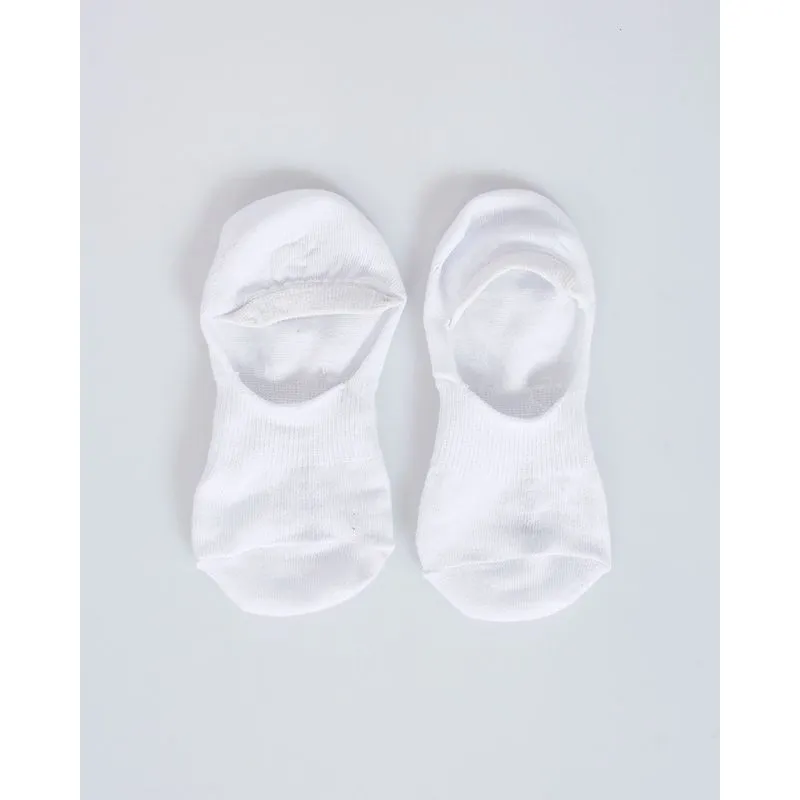 Kit Meia Masculina Invisível 2 Pares Branco 34 A 39