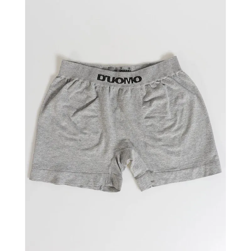 Cueca Boxer D'uomo Cinza Claro P