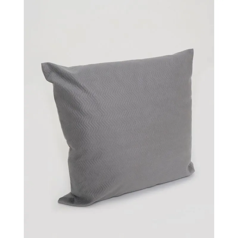 Almofada Rustica 40cm x 40cm Geométrica Hedrons Cinza UN