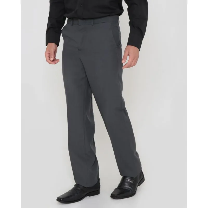 Calça Social Masculina Cinza 42