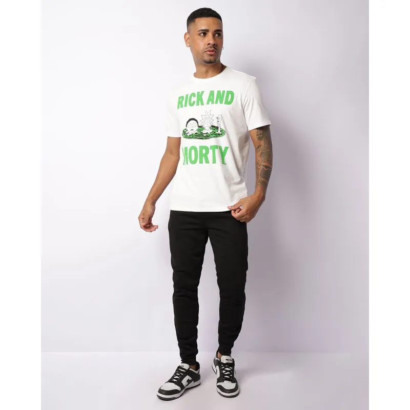 Calça Moletom Masculina Jogger com Bolsos Preta GG