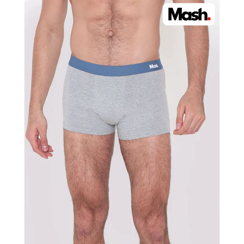 Cueca Masculina Boxer Mash Cinza GG