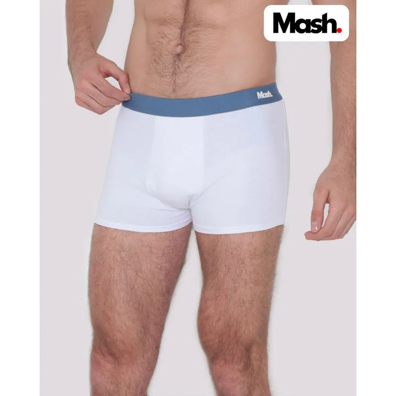 Cueca Masculina Boxer Mash Branca M