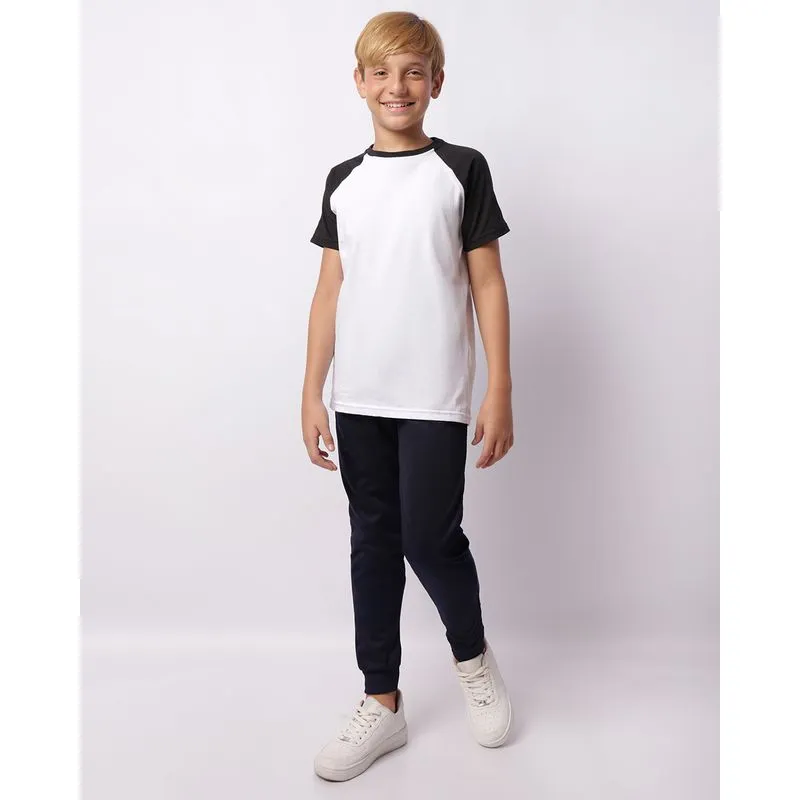 Calça Juvenil Jogger Helanca Marinho 14