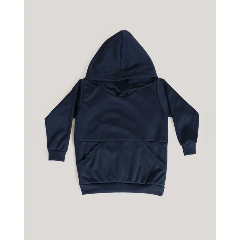 Blusão Bebê Bolso Canguru Azul Marinho 1