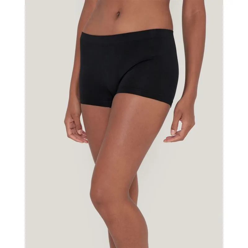 Calcinha Boxer Modeladora Poliamida Preta GG