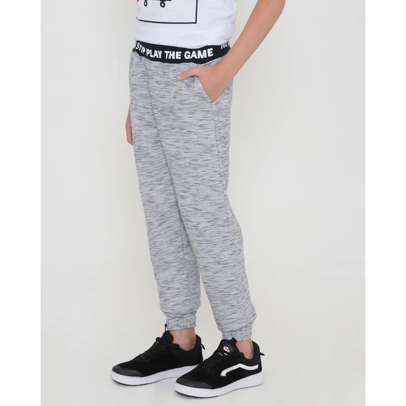 Calça Moletom Juvenil Flamê Estampa Game Cinza Claro 16