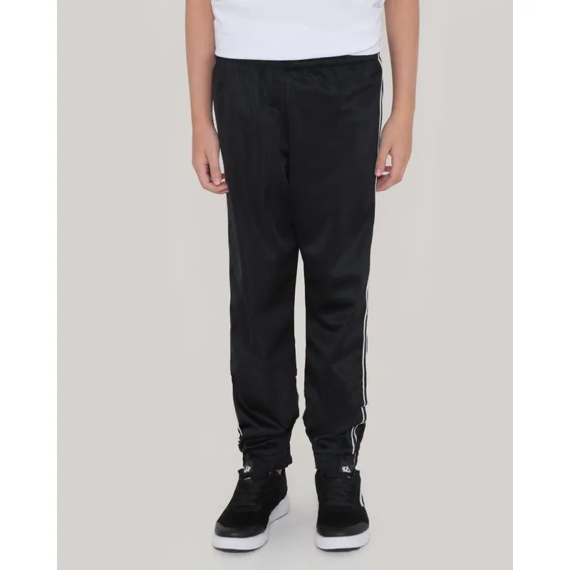 Calça Helanca Juvenil Preta 10