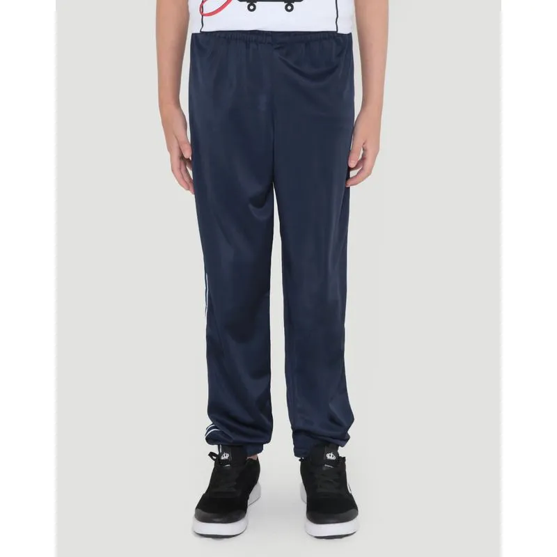 Calça Helanca Juvenil Azul Marinho 12