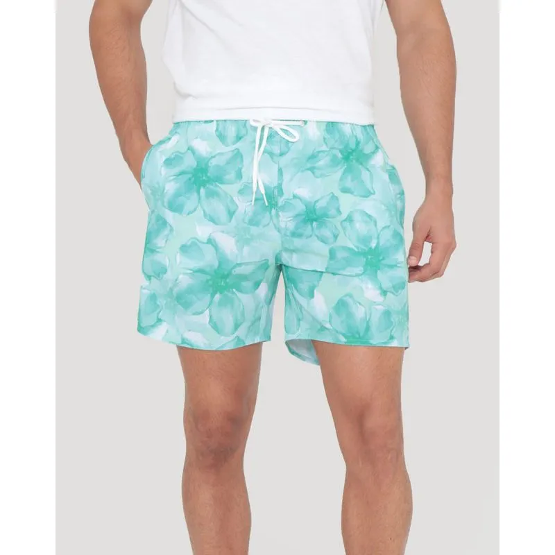 Bermuda Surf Estampa Degrade Verde Claro M