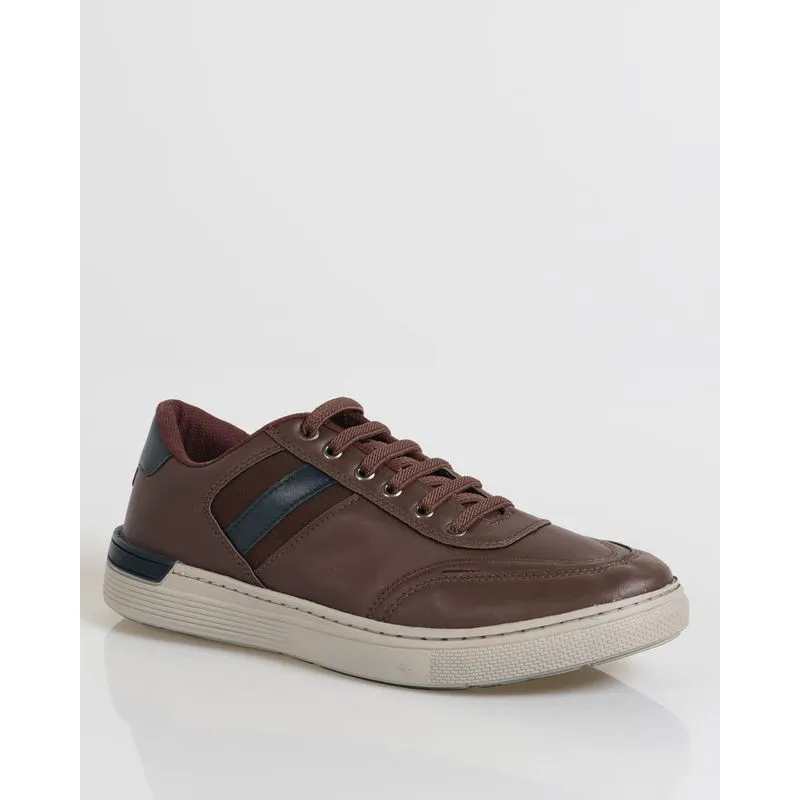 Sapatênis Masculino Casual Marrom 40