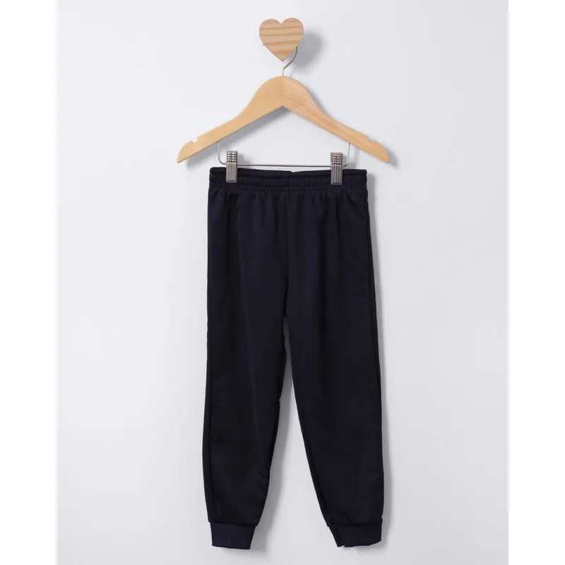 Calça Bebê Helanca Jogger Marinho 2