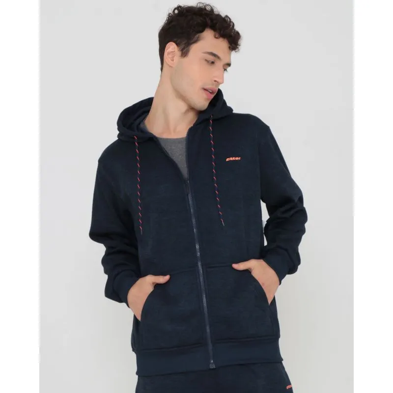 Casaco Masculino Moletom Esportivo Fitter Marinho M