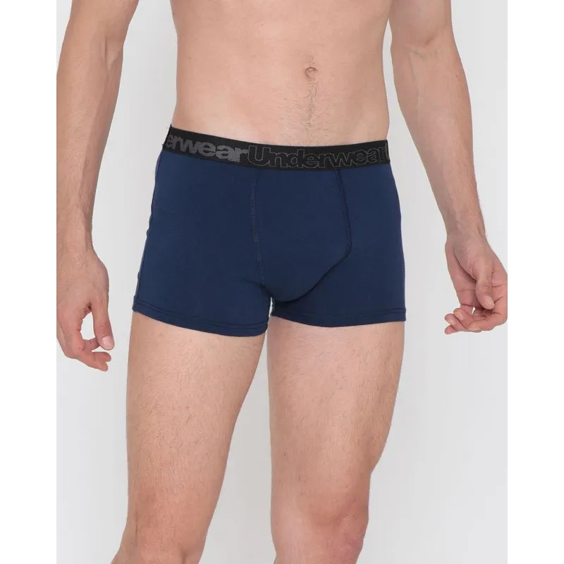 Cueca Boxer Algodão Marinho M