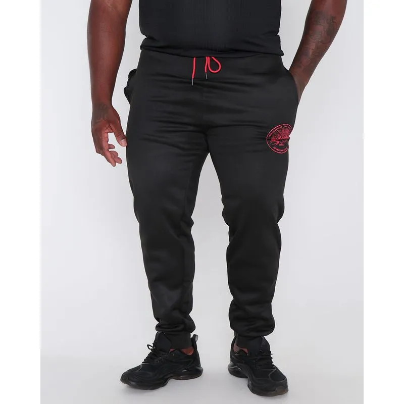 Calça Moletom Masculina Plus Size Jogger Adventure Preta G2