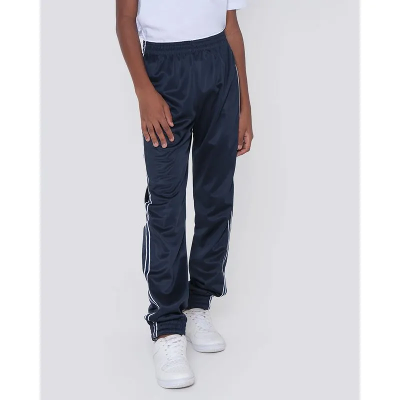 Calça Helanca Juvenil Jogger Viés Lateral Marinho 10