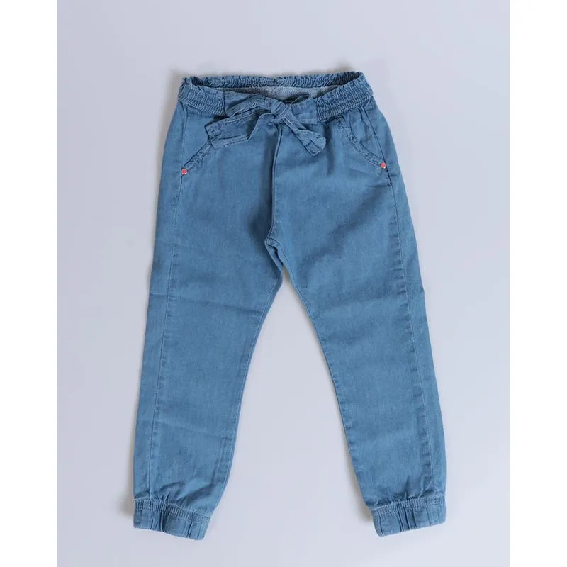 Calça Jeans Bebê Clochard Azul Claro 3