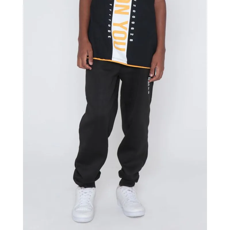 Calça Juvenil Jogger Estampa Camuflada Preto 16