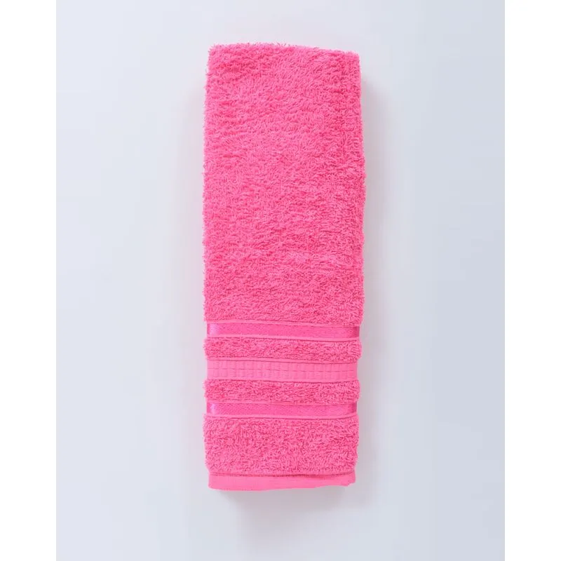 Toalha de Rosto Atlântica 45cmx65cm Joy Rosa Médio UN