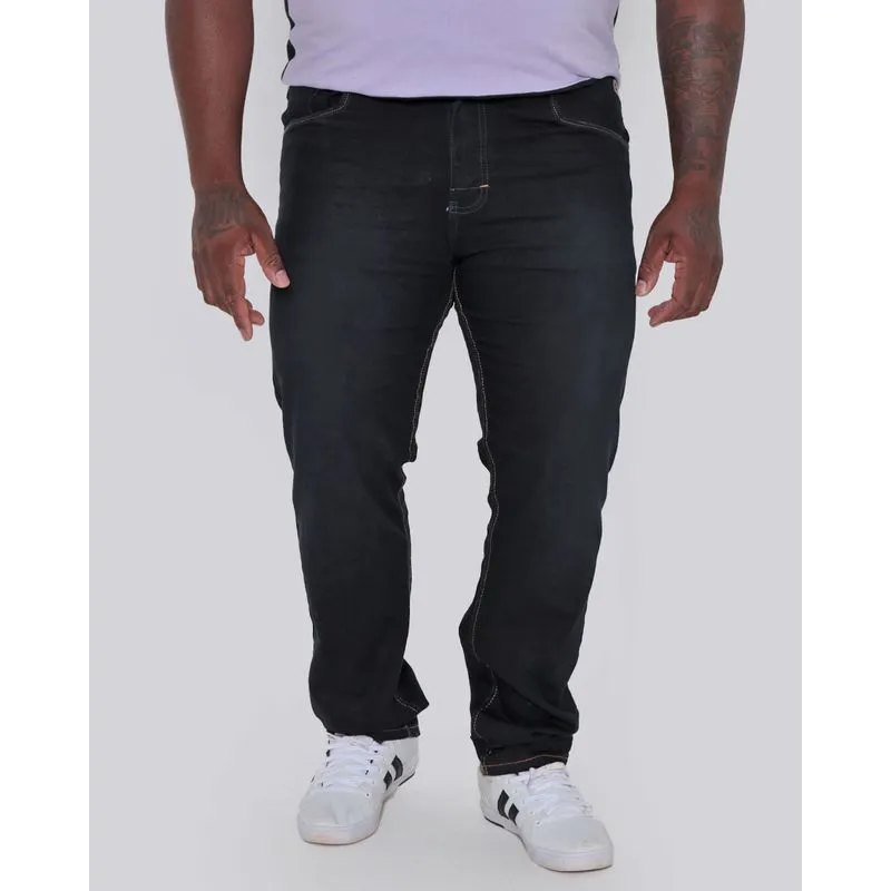 Calça Jeans Feminina Plus Size Flare Azul 48
