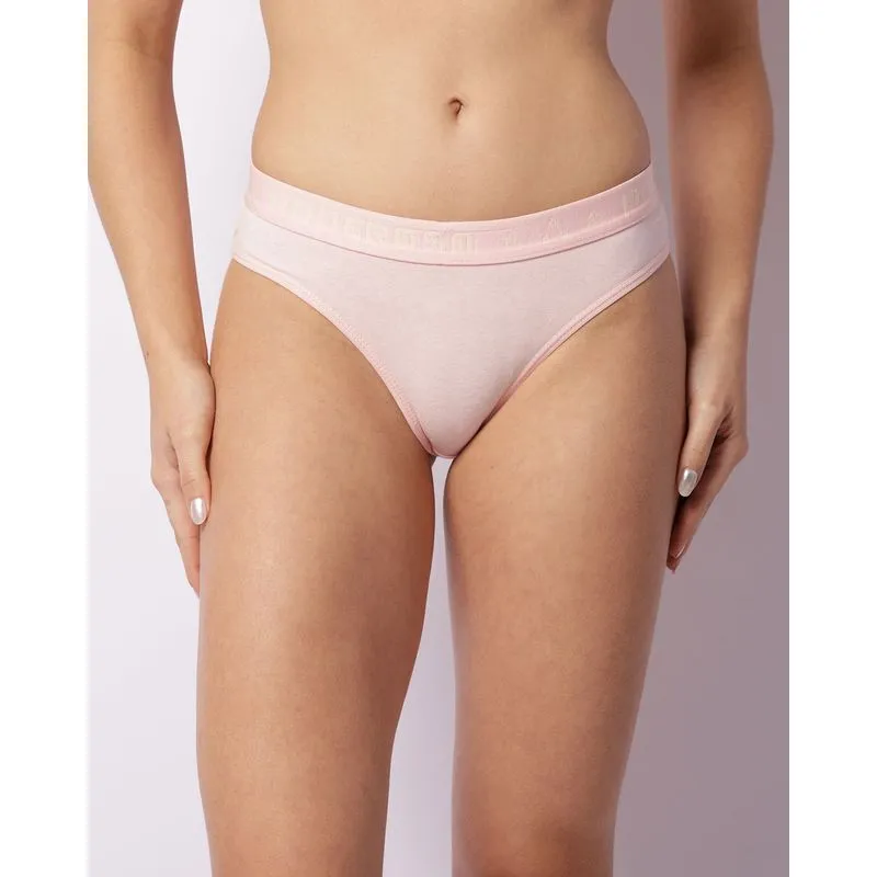 Calcinha Feminina Biquíni Algodão Rosa M