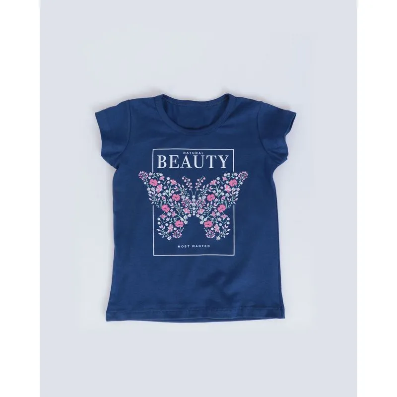 Blusa Bebê Natural Beauty Marinho 2