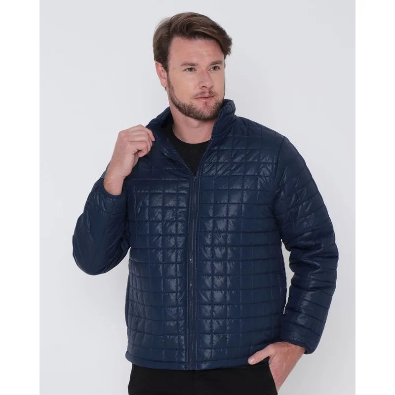 Jaqueta Masculina Puffer Azul Marinho G