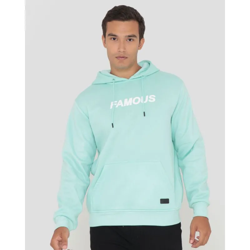 Blusão Masculino Moletom Famous Verde Claro M