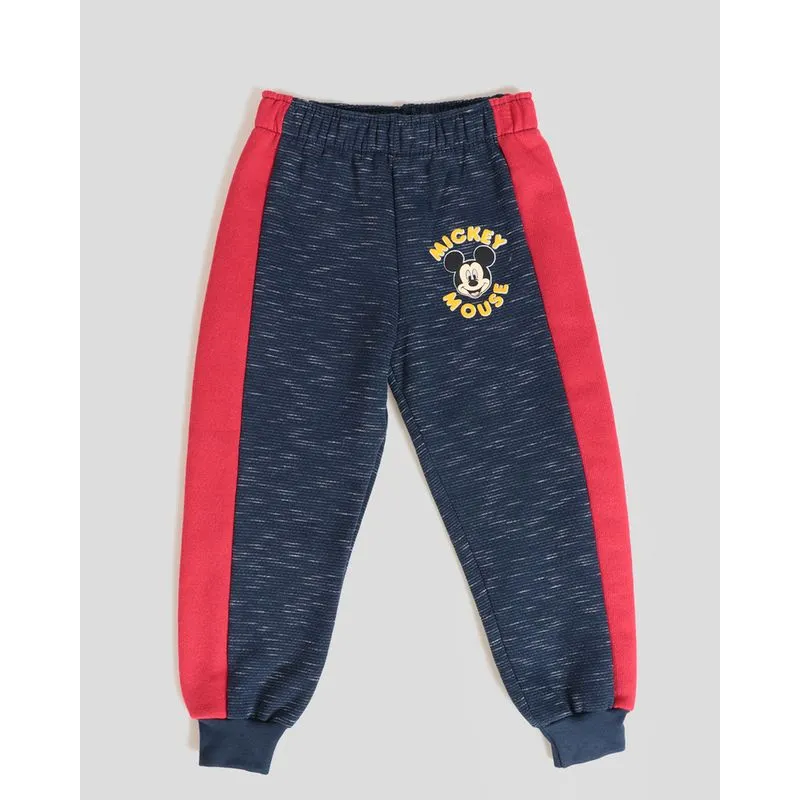 Calça Moletom Bebê Mickey Mouse Disney Marinho 2