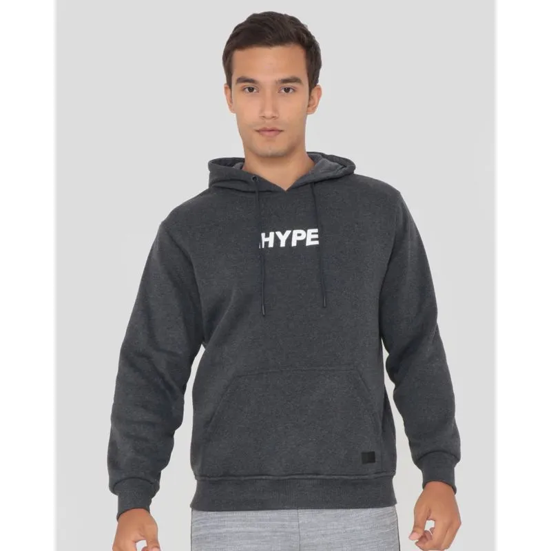 Blusão Masculino Moletom Hype Cinza Escuro GG