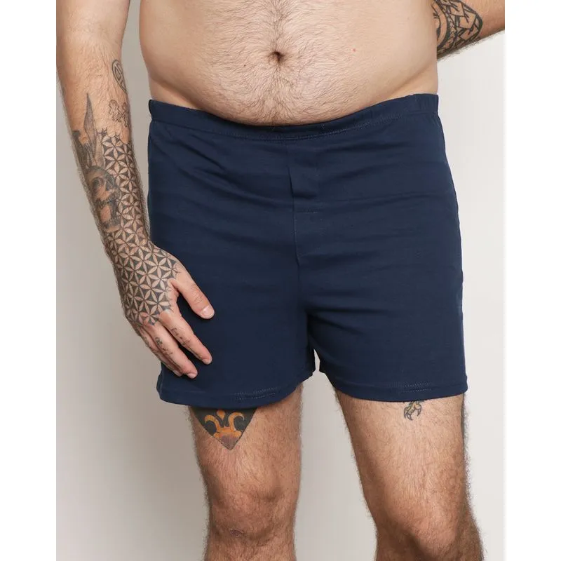 Samba Canção Plus Size Masculina Marinho G1
