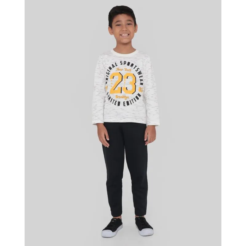 Blusão Moletom Infantil Flamê Sport Off White 8