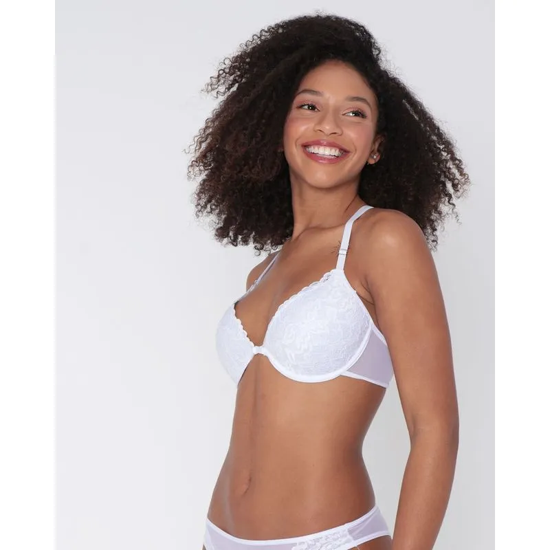 Sutiã Bojo Nadador Renda Branco 40