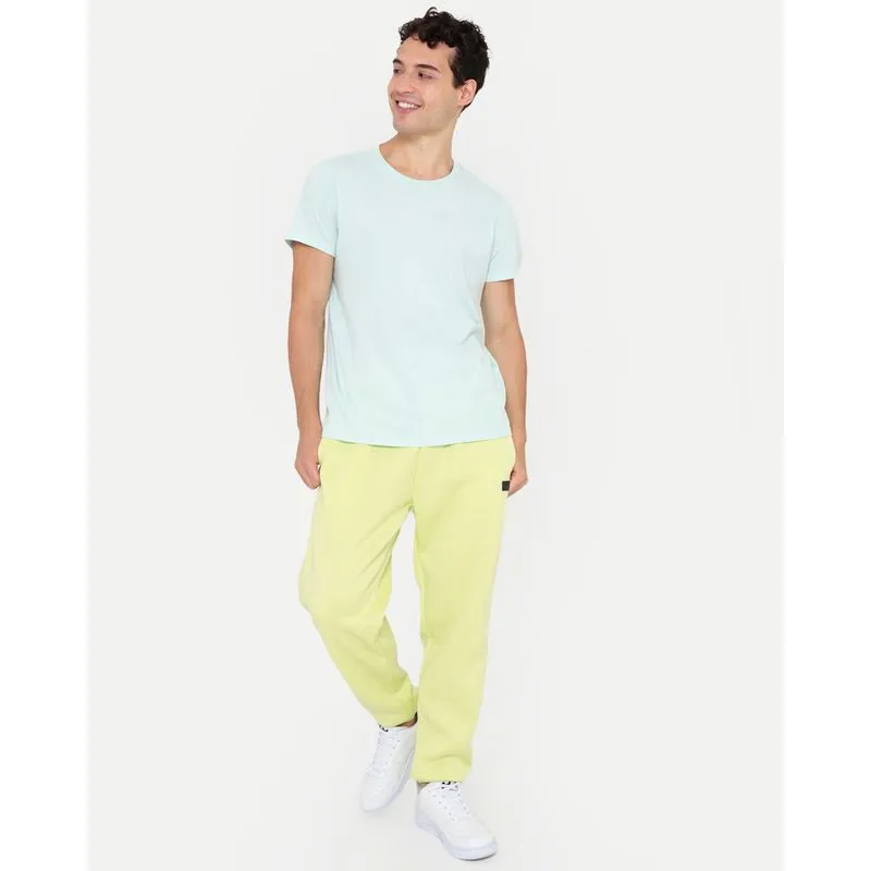Calça Moletom Masculina Jogger Lisa Verde M