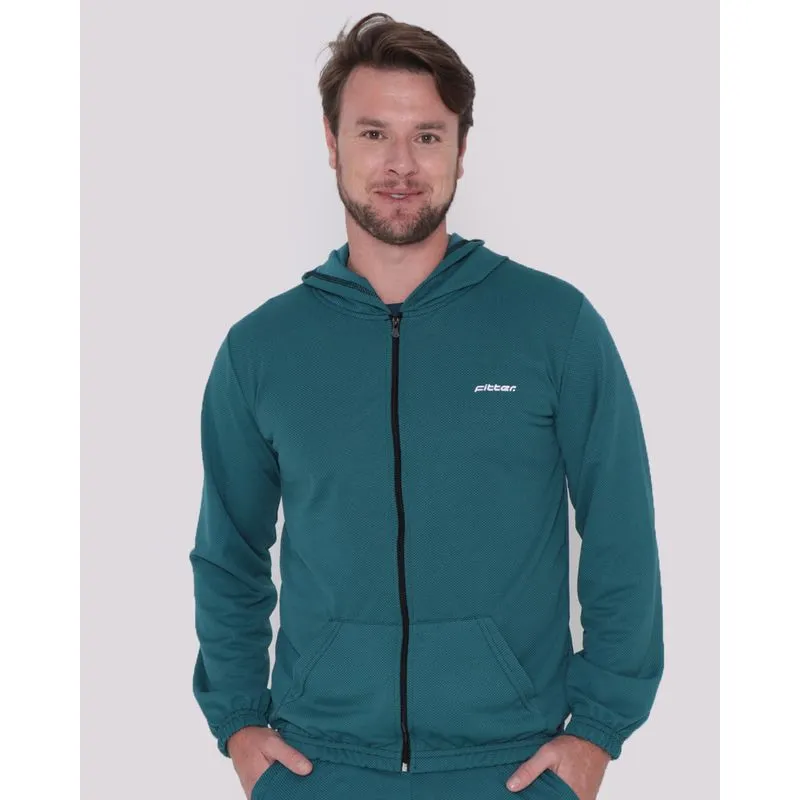 Jaqueta Masculina Esportiva Fitter Verde Escuro M