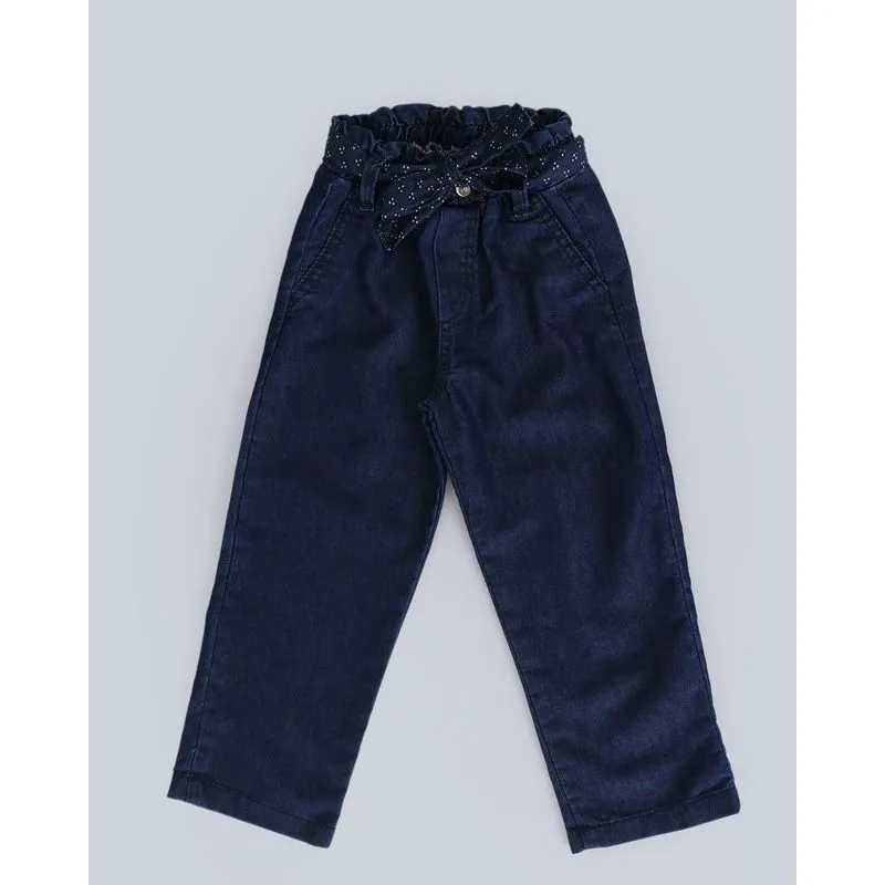 Calça Jeans Bebê Clochard Azul Médio 1