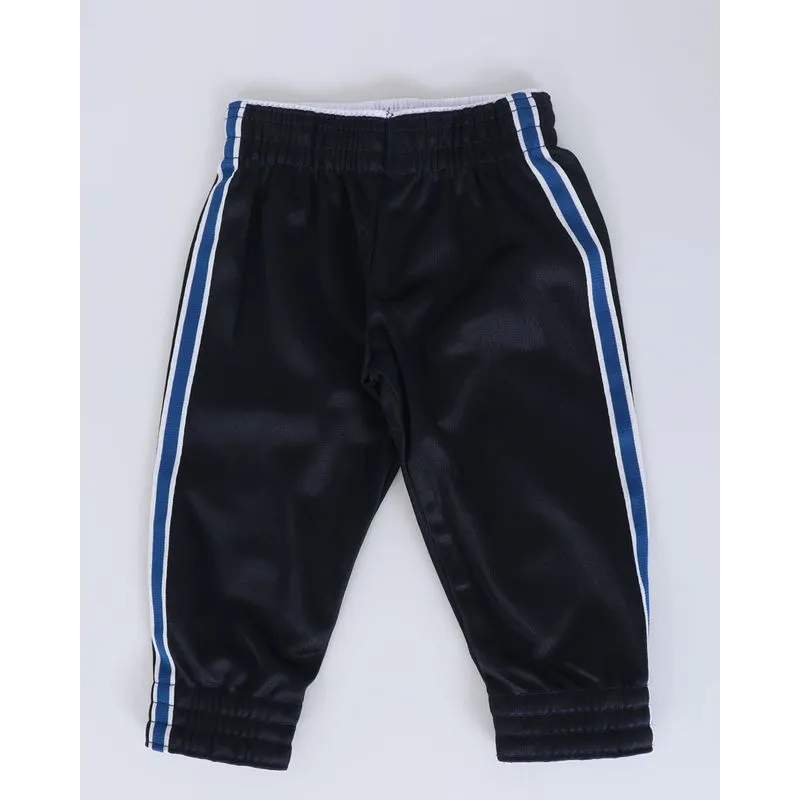 Calça Helanca Bebê Jogger Listra Lateral Azul Marinho 3