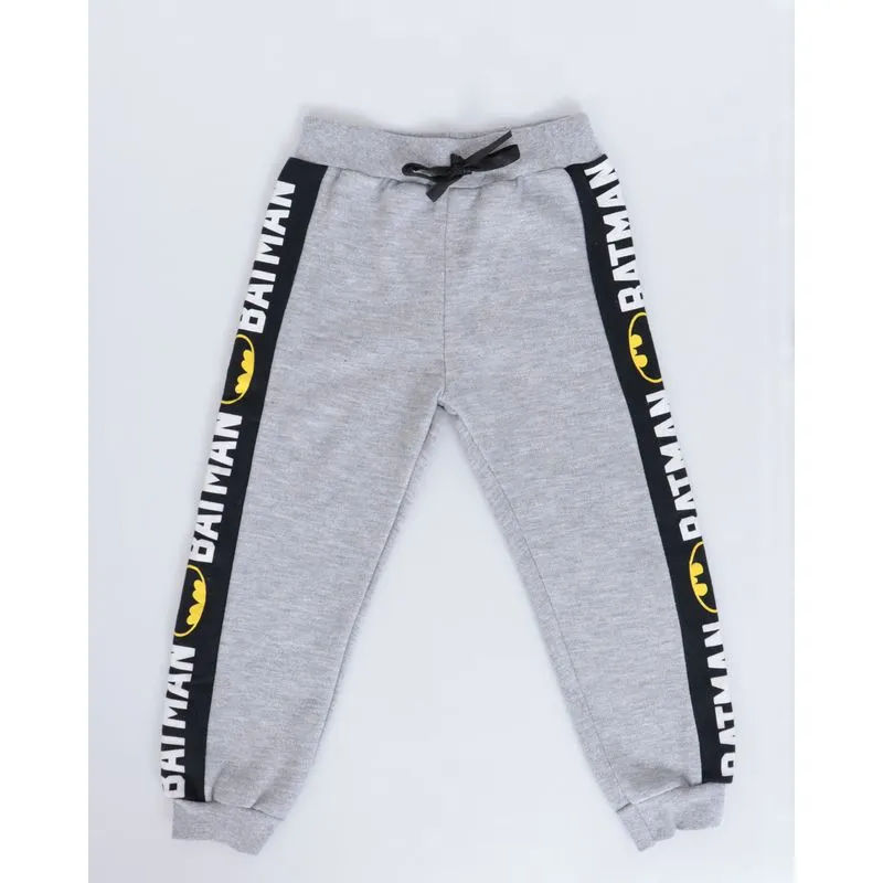 Calça Moletom Bebê Liga da Justiça Batman Cinza 2
