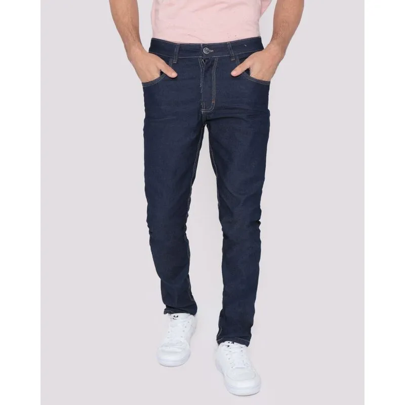 Calça Jeans Slim Masculina Azul Escuro 44