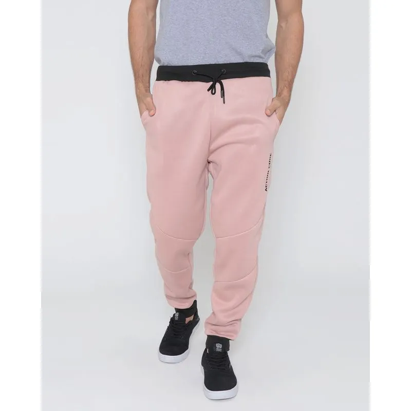 Calça Moletom Masculina Jogger Action Core Rosa Claro M