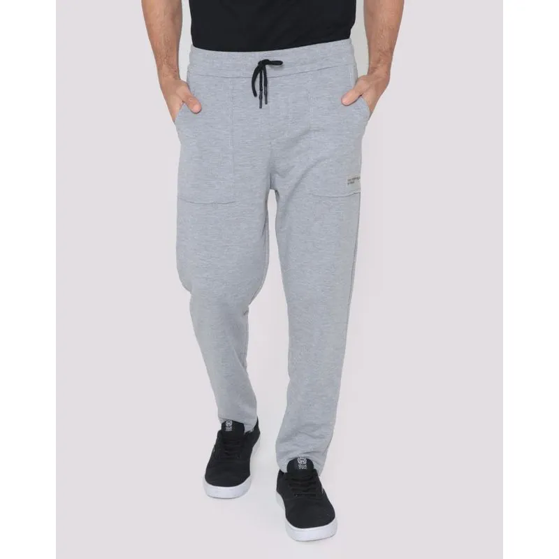 Calça Moletinho Masculina Básica Cinza M