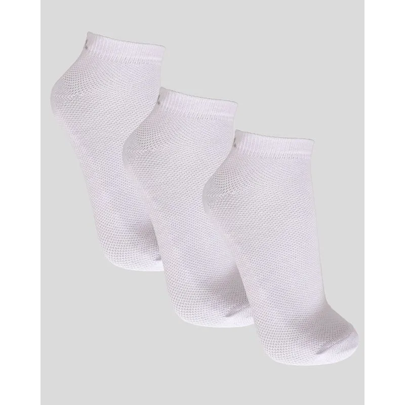 Kit 3 Pares Meia Sapatilha Mash Branca 39 A 44