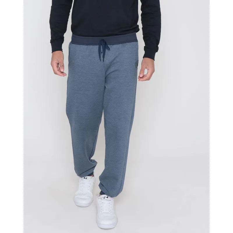 Calça Moletinho Masculina Jogger Marinho GG