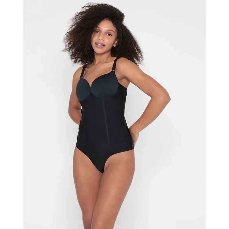 Body Feminino Modelador Bojo Preto 42