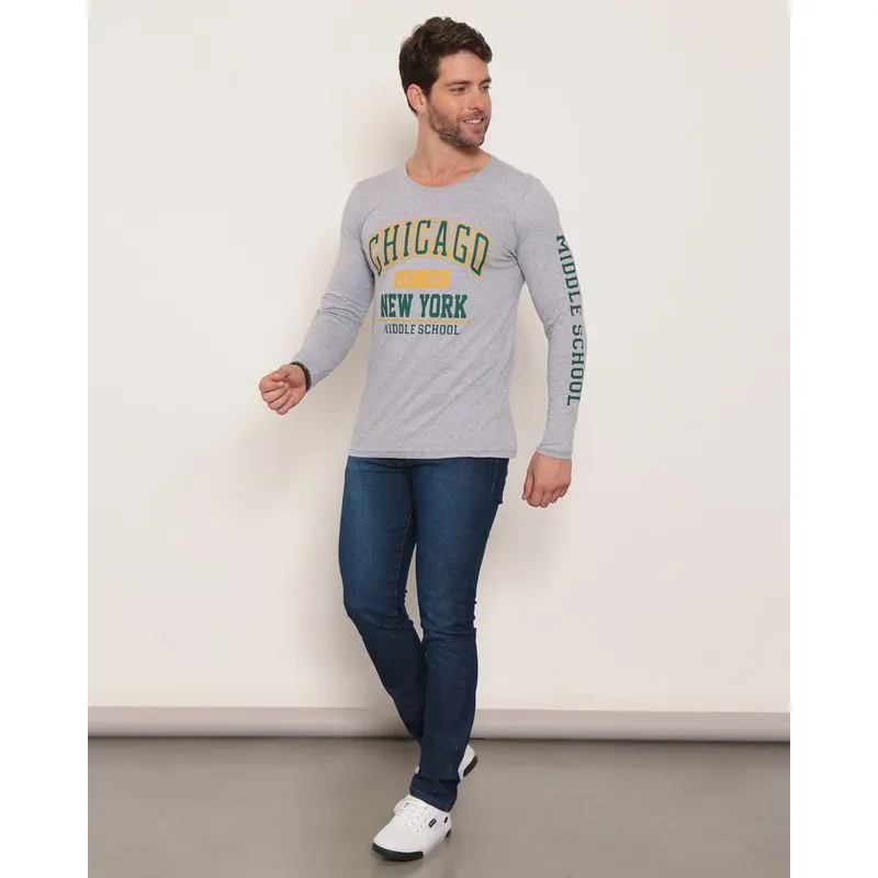 Calça Jeans Masculina Jogger Azul P