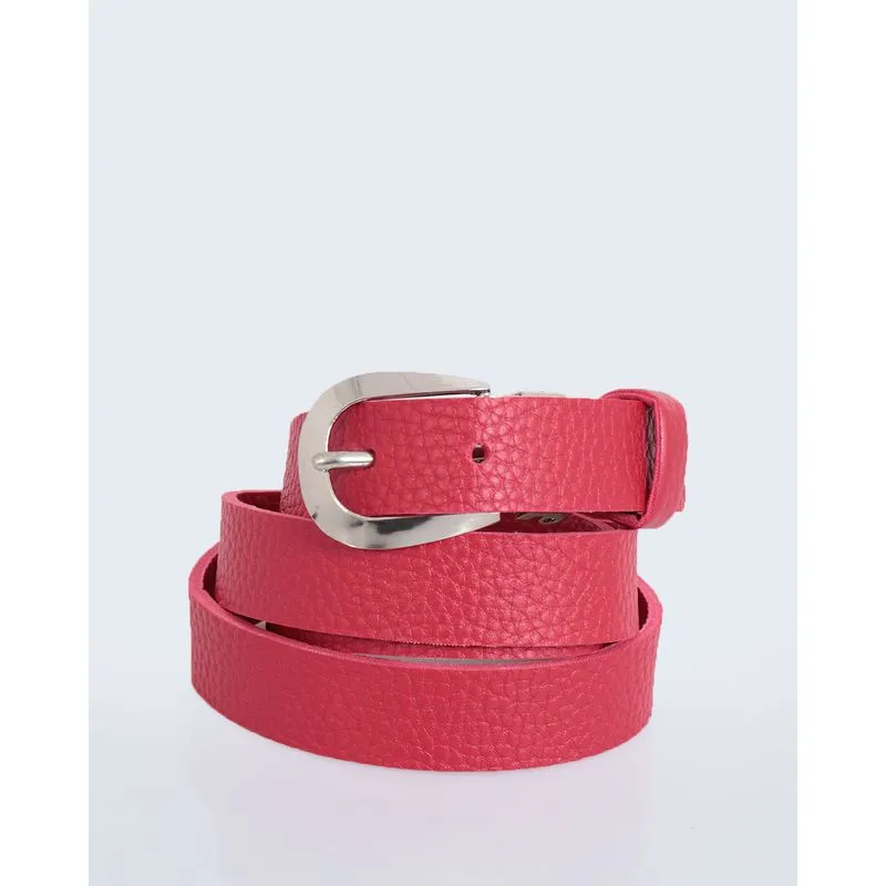 Cinto Feminino Casual Croco Vermelho UN