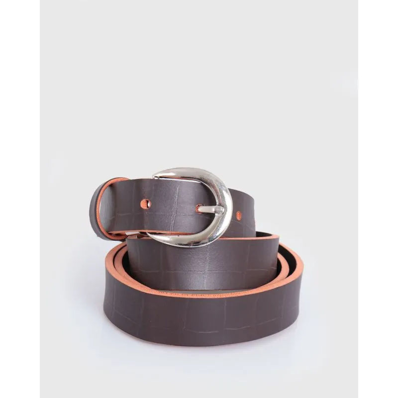 Cinto Feminino Casual Marrom UN