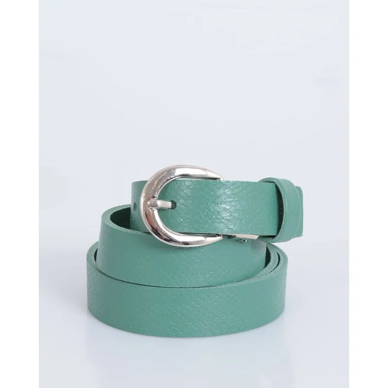 Cinto Feminino Casual Croco Verde UN