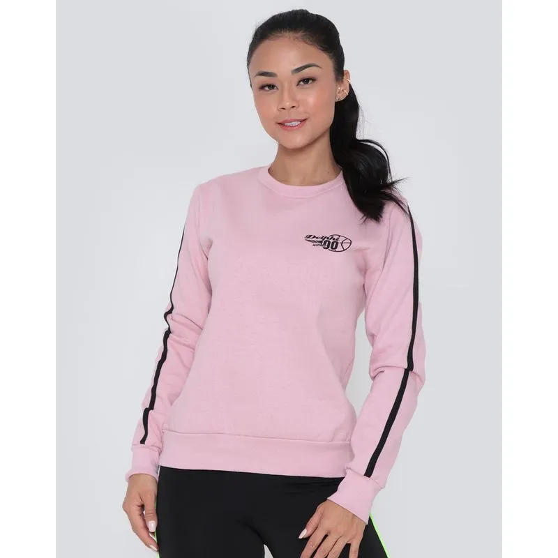 Blusão Feminino Moletom Rosa G