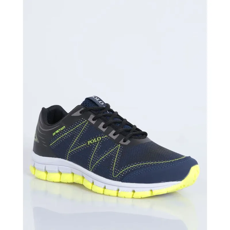 Tênis Masculino Esportivo Solado Bicolor Marinho 40